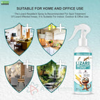 Humane & Non-Toxic Lizard Repellent Home Spray - Cedarwood Scent | Safe Pest Control (250ML, Pack of 2)
