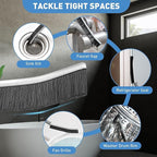 Multi-Purpose Gap Cleaning Brush – Scrubber for Bathroom, Kitchen & Tiles🌟