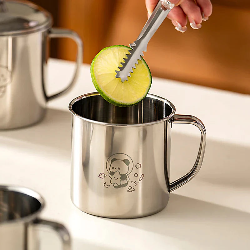 Steel Mug With Lid
