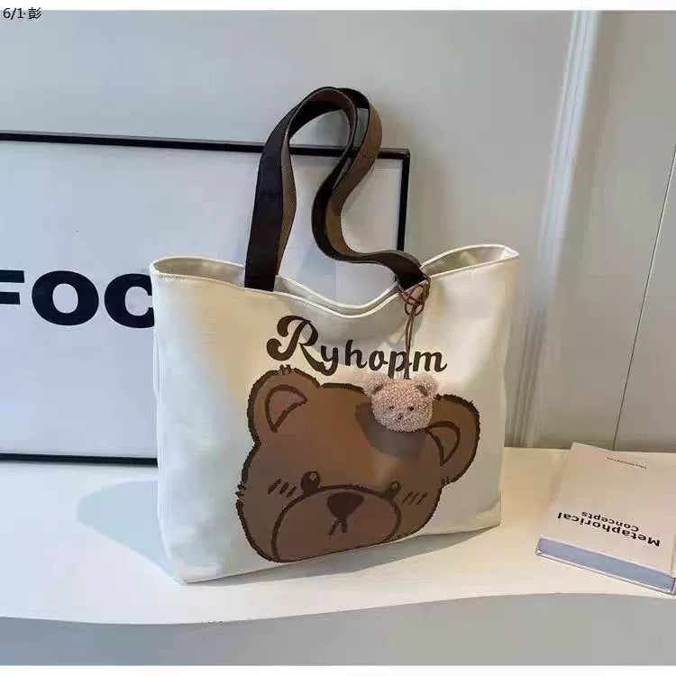 Bear tote bag