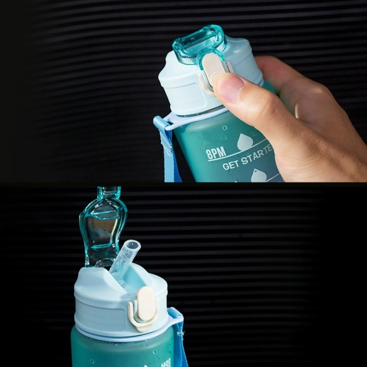 Portable Water Bottle (With Stickers )