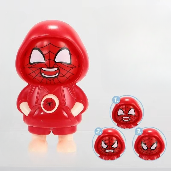 Spiderman Face Keychain
