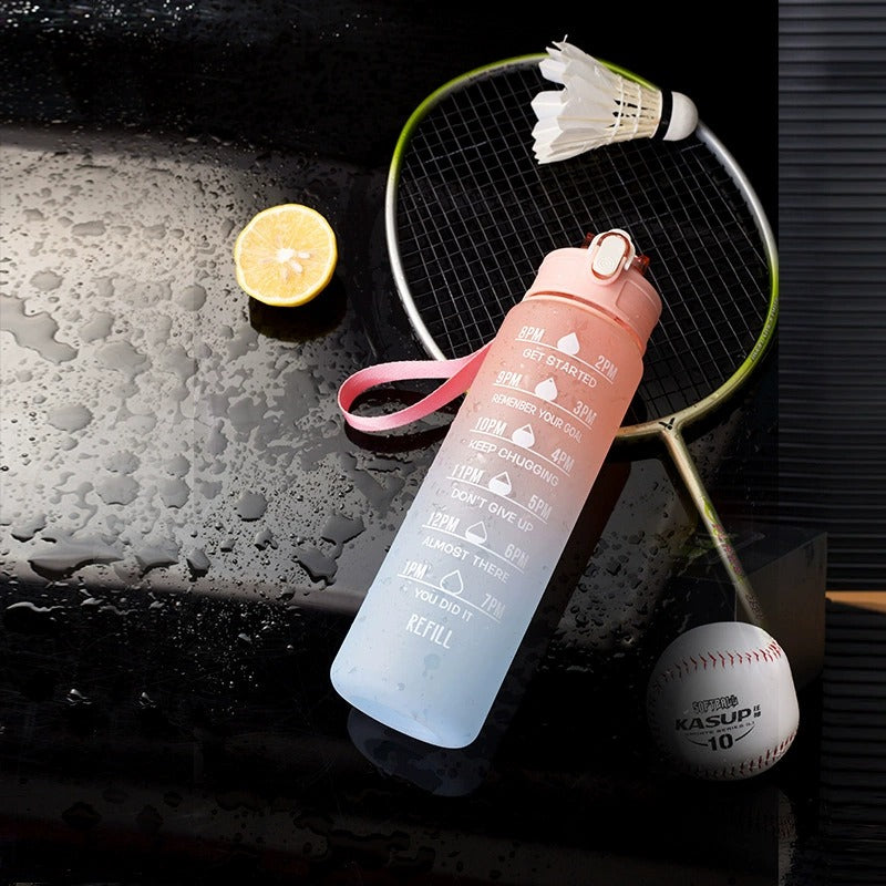Portable Water Bottle (With Stickers )