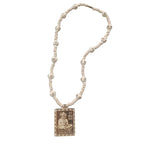 Bageshwar Dham Tulsi Mala With Wooden Hanumanji Locket