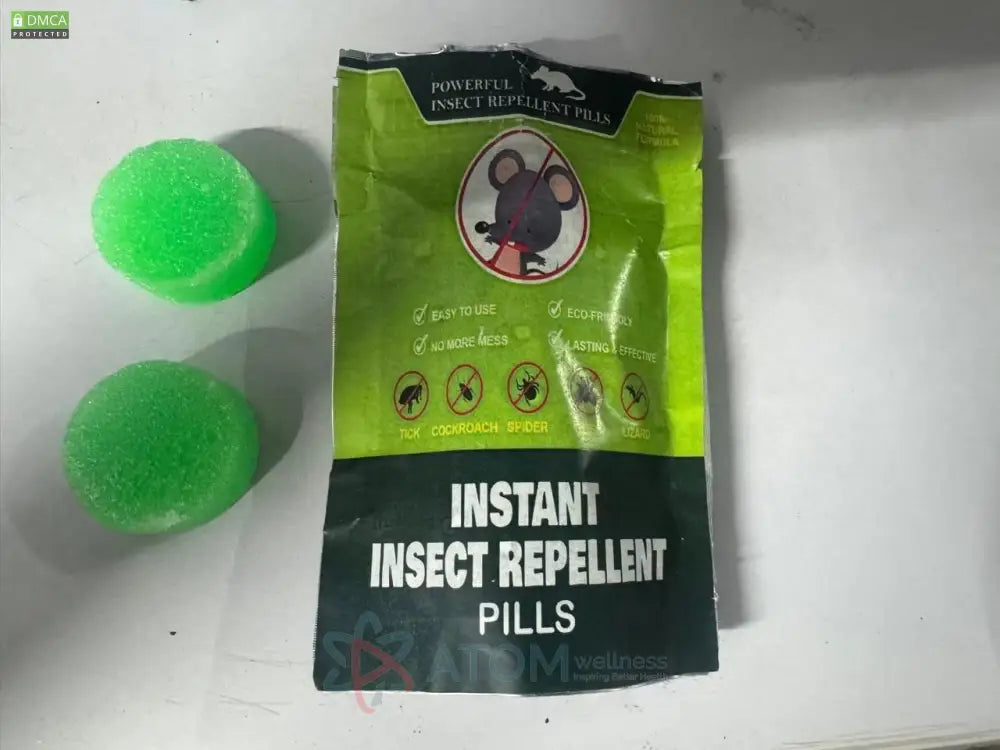 Instant Insect Repellent Pills (Pack of 2 - 20 Pills)