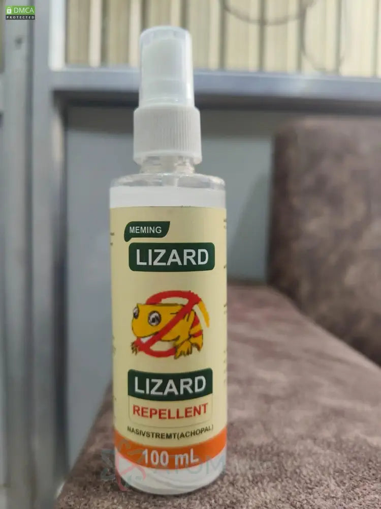 Lizard Repellent Spray – Organic & Natural (Pack of 3 × 100ml) | Non-Toxic, Humane Lizard Control for Home & Office