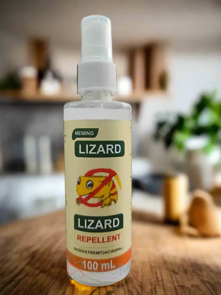 Lizard Repellent Spray – Organic & Natural (Pack of 3 × 100ml) | Non-Toxic, Humane Lizard Control for Home & Office