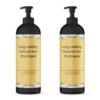 Long-Lasting Natural Hair Dye Shampoo | Ammonia & Peroxide Free Color | 100ML (Pack of 2)