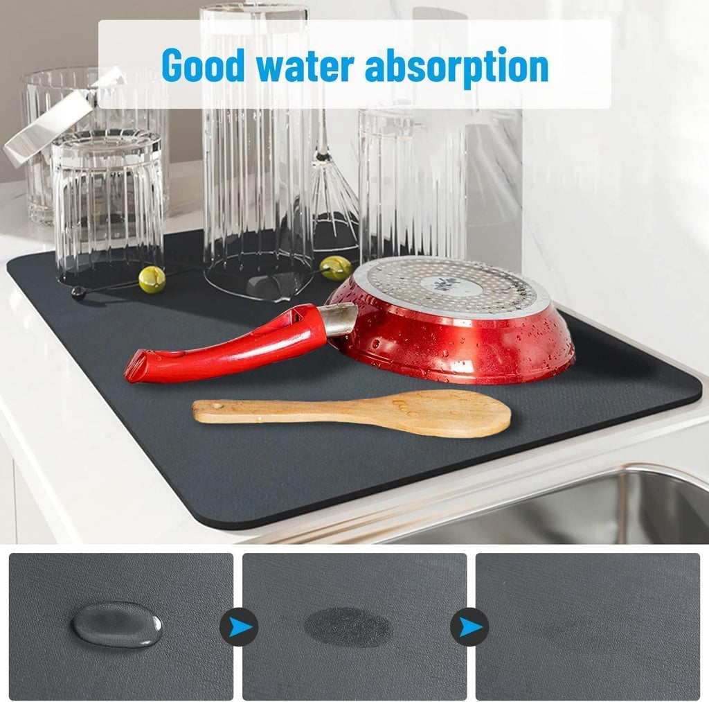 Super Absorbent Quick Drying Mat – Ideal for Kitchen, Bathroom & Sink Area