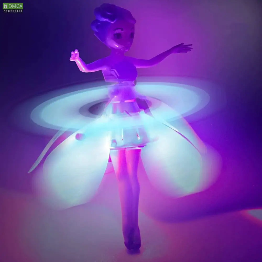 Magic Flying Fairy Princess Doll – Automatic Levitation & Hand Control Toy for Girls