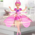 Magic Flying Fairy Princess Doll – Automatic Levitation & Hand Control Toy for Girls
