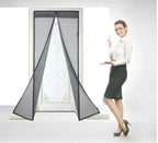 Magnetic Foldable Anti-Mosquito Door Screen Curtain | Instant Close Mesh Net for Home | Fresh Air & Pest Protection