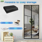 Magnetic Foldable Anti-Mosquito Door Screen Curtain | Instant Close Mesh Net for Home | Fresh Air & Pest Protection