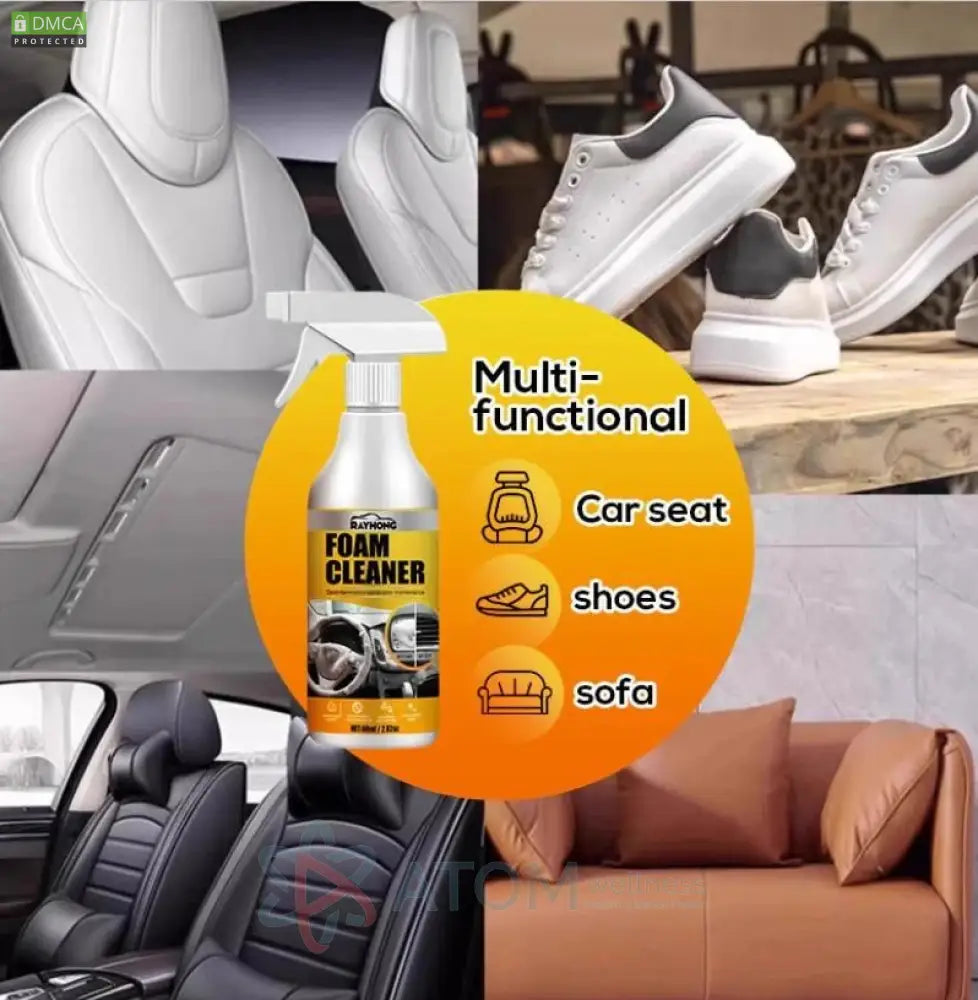 Multi-Purpose Quick Foam Cleaner 60 ML for car kitchen sofas
