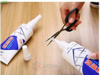 Multipurpose Tile Grout & Gap Filler Tube | Waterproof Sealing Agent for Bathroom & Kitchen (White, 180ml)