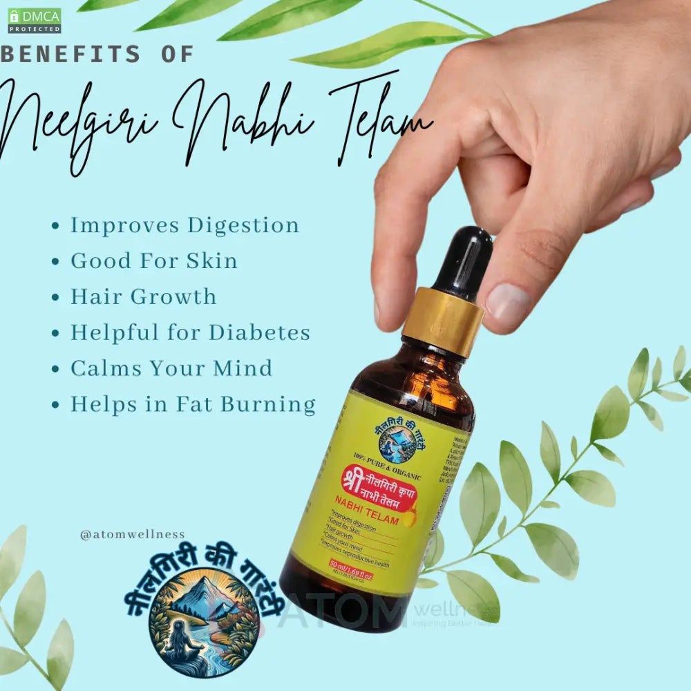Nabhi Therapy Wellness Oil 50ml Pack Of 2