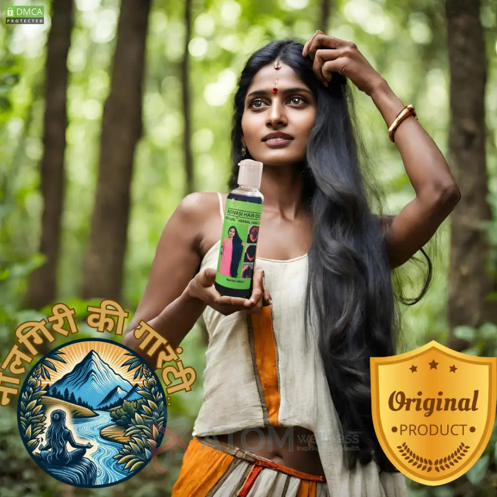 Original Adivasi Neelgiri™ Herbal Hair Oil 100ml