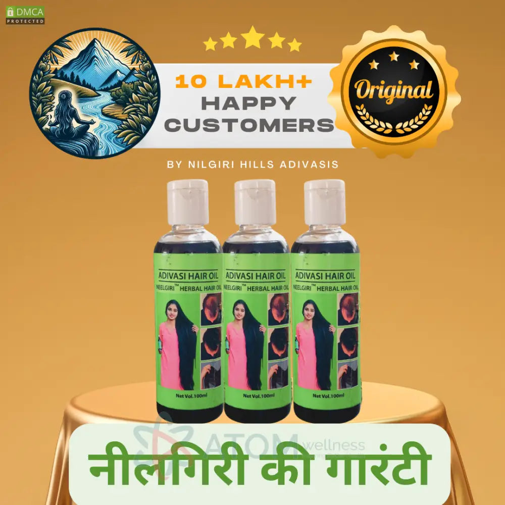 Original Adivasi Neelgiri™ Herbal Hair Oil 100ml