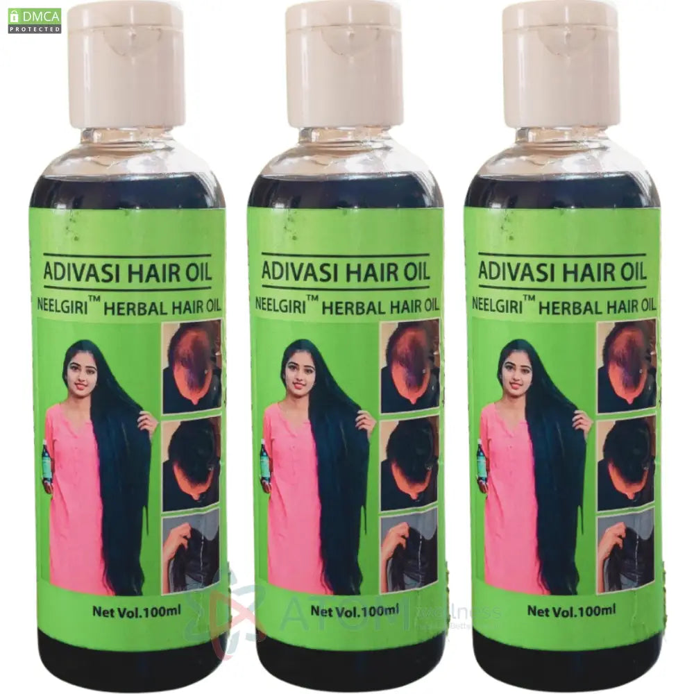 Original Adivasi Neelgiri™ Herbal Hair Oil 100ml with 30 Day Guarantee