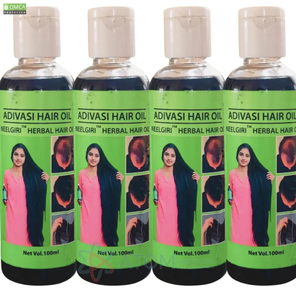 Original Adivasi Neelgiri™ Herbal Hair Oil 100ml with 30 Day Guarantee