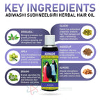 Original Adivasi Premium Herbal Hair Oil from Karnataka