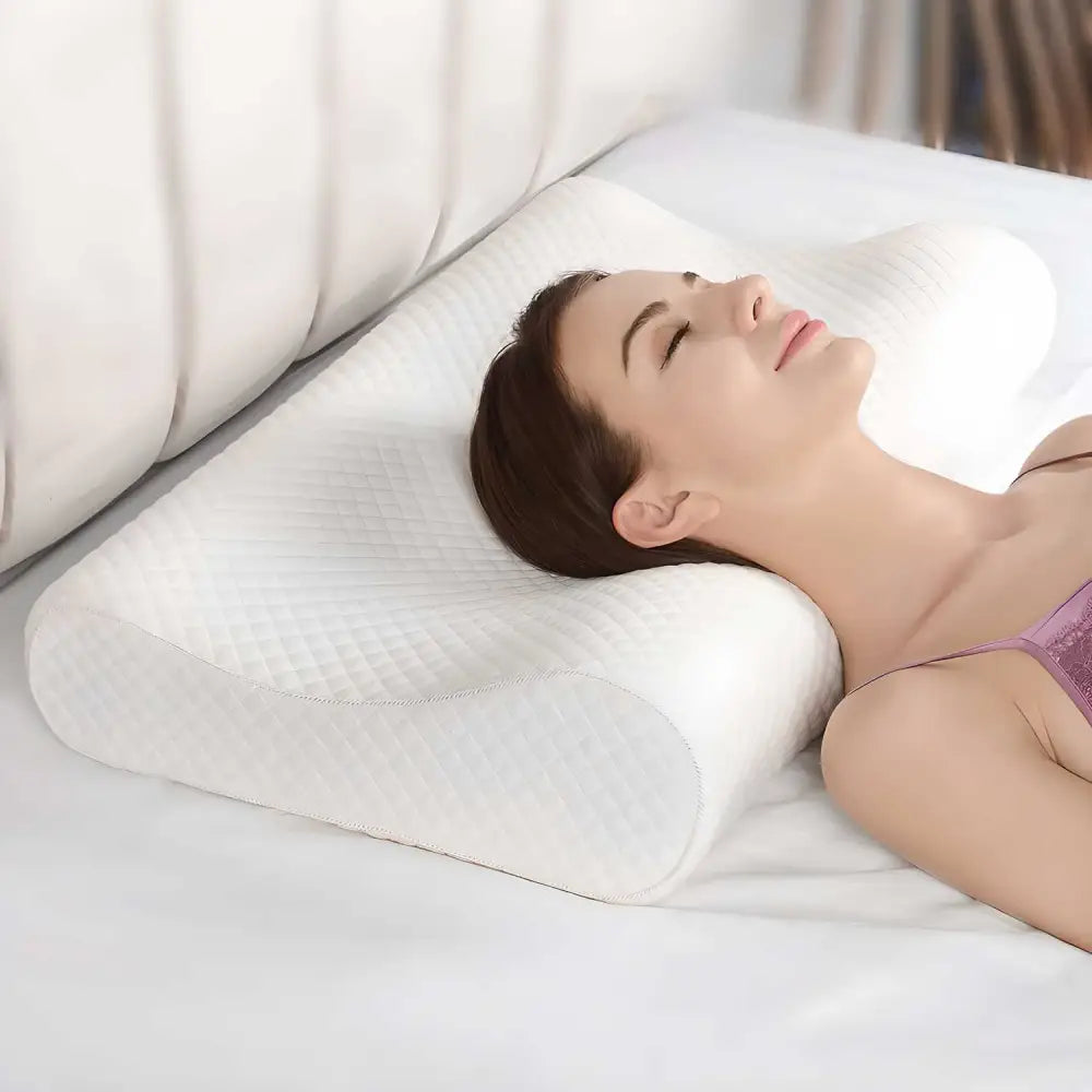 Orthopedic Memory Foam Pillow – Neck Support for All Sleeping Positions