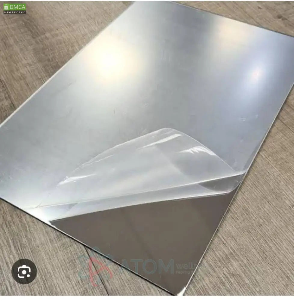 Oval Shape & Square Shape HD Bendable Self Adhesive Mirror Combo No Drilling Needed (Pack of 2)
