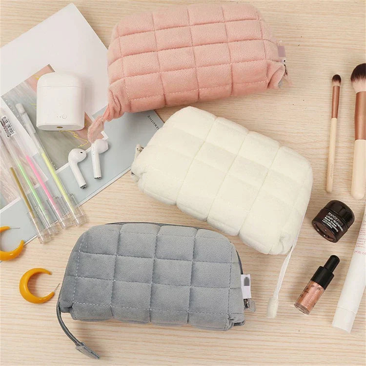 Cozy Soft Quilted Pouch