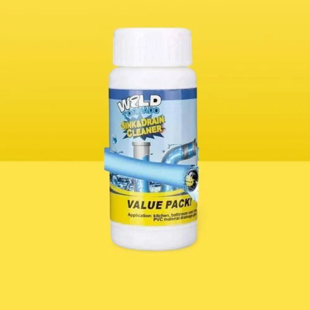 Powerful Drain Clog Cleaner Powder | Safe & Effective Sink, Toilet & Pipe Blockage Remover