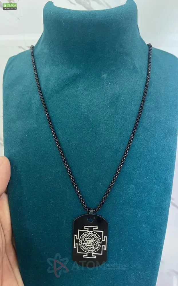 Prosperity Shree Yantra Chain Necklace