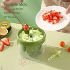 Reusable DIY 8 Pieces Ice Pop Mould | Food Grade, BPA-Free