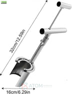 Soil Potting Machine Tool | Stainless Steel Garden Bulb Planter for Seedling & Flower Transplanting