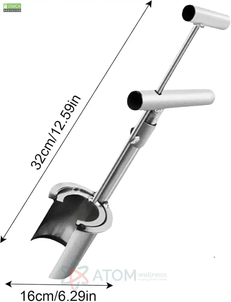 Soil Potting Machine Tool | Stainless Steel Garden Bulb Planter for Seedling & Flower Transplanting