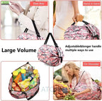 Two Pieces Foldable Shopping Bag