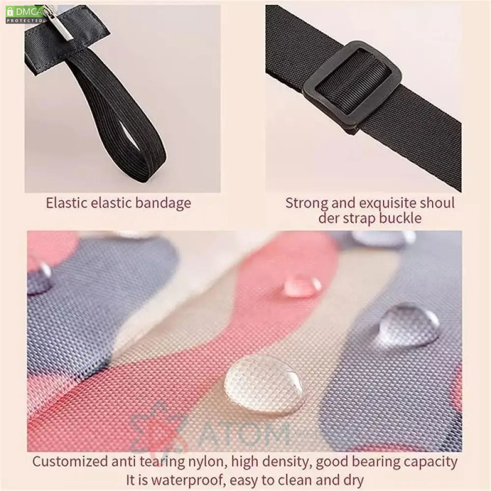 Two Pieces Foldable Shopping Bag