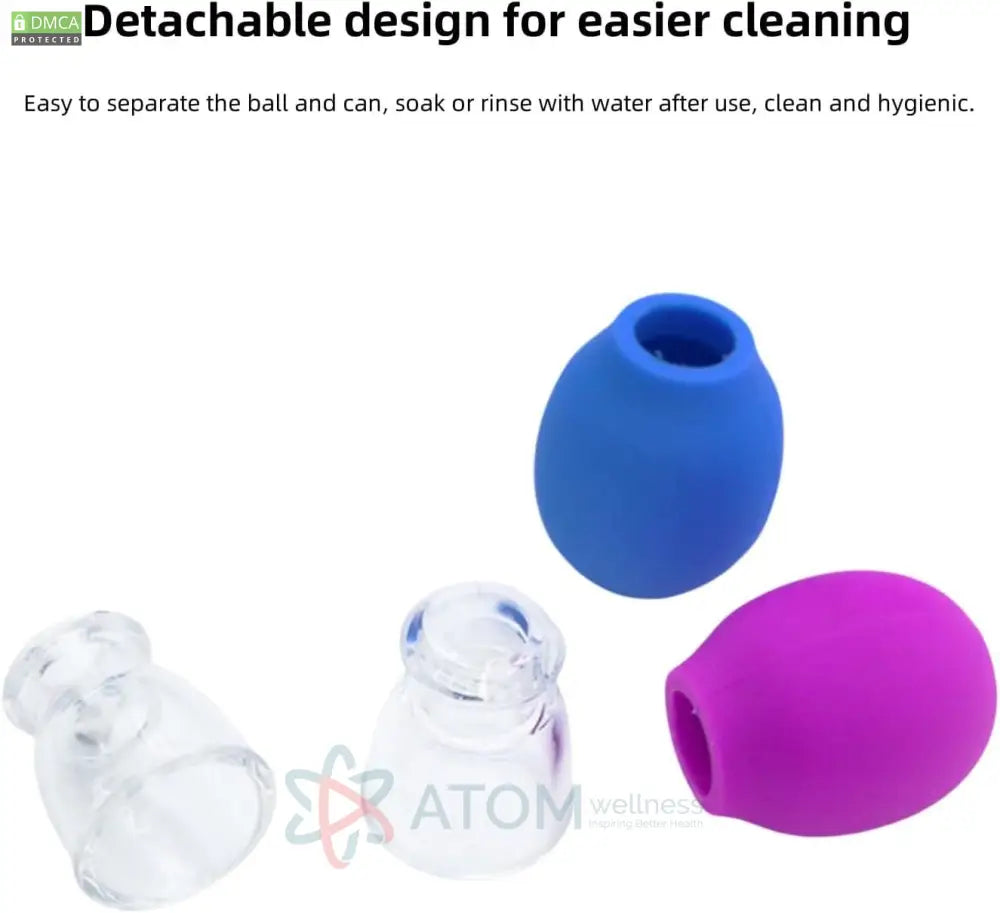 Vacuum Pressure Massage Cup Pack of 2