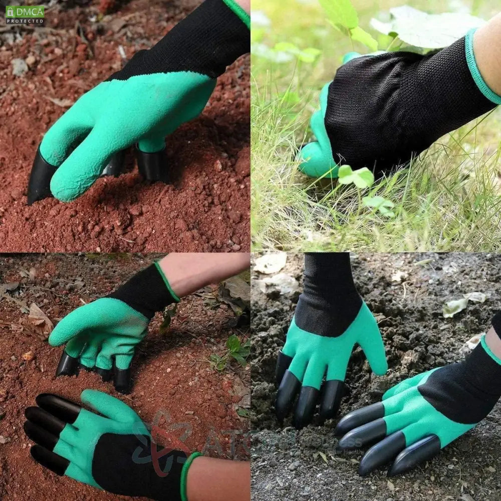 Waterproof Gardening Gloves with Claws – Dig, Plant & Protect with Ease