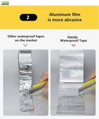 Waterproof & Heat-Resistant Aluminium Foil Sealant Tape | Multi-Purpose Heavy-Duty Repair Tape (5M Roll)