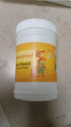 Waterproof Water-Based Epoxy Floor Paint | Durable DIY Coating for Garage & Terrace (300ML, Pack of 2)